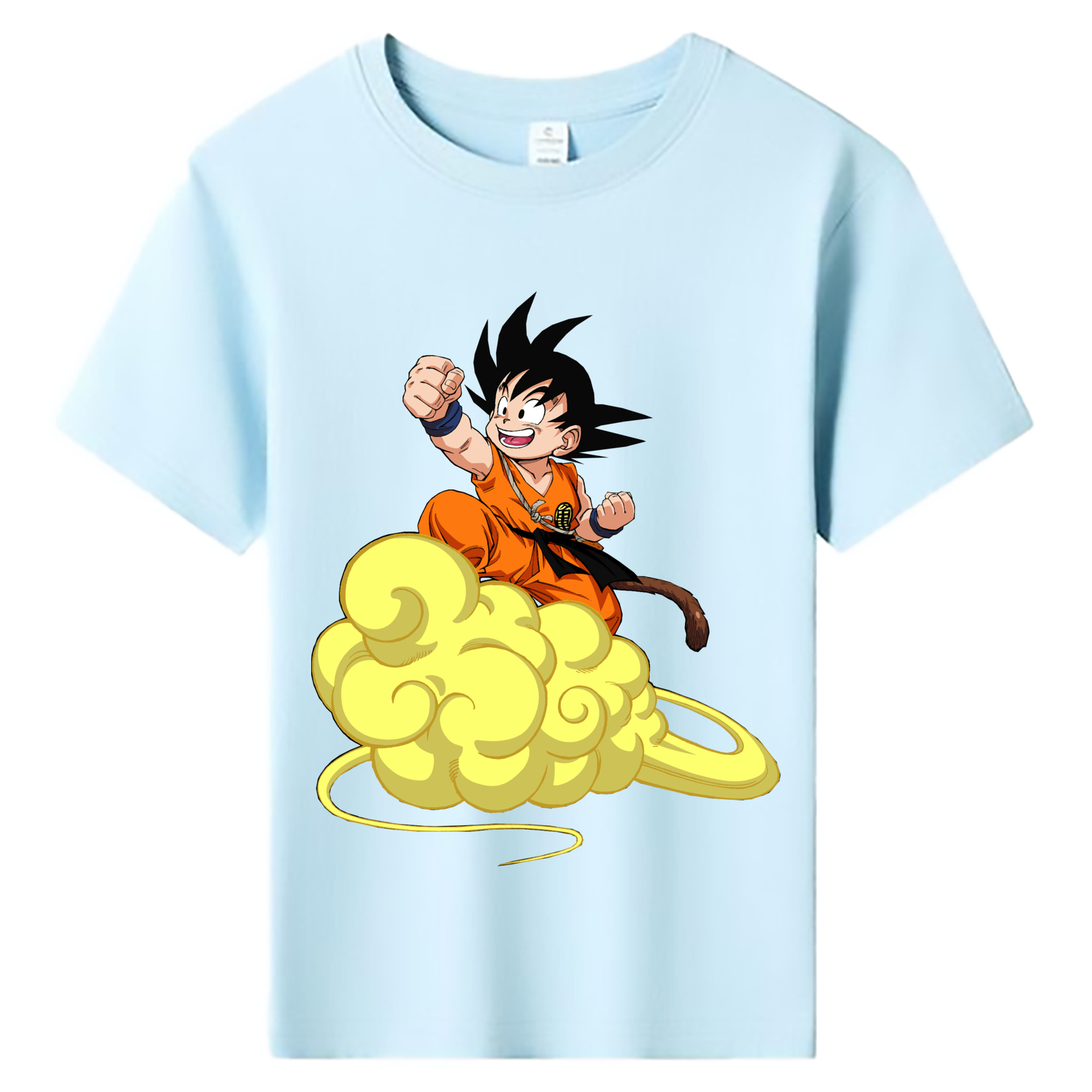 （画像用） ドラゴンボール 孫悟空（そん ごくう）Son Goku カカロット DRAGON BALL Kakarotto 綿100％キッズTシャツ（フロントプリント）